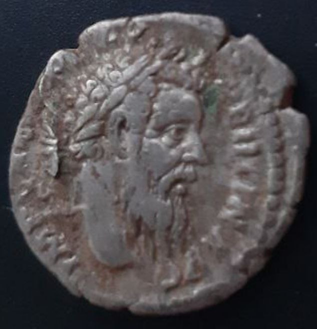 Рим денарий Публий Гельвий Пертинакс Август 193 г