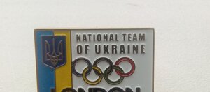 Официальный знак Олимпийской Сборной Украины Лондон 2012