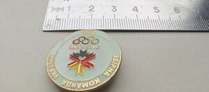 Официальный знак члена НОК Украины Олимпиада 2002 Солт Лейк
