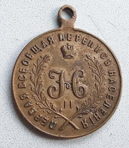 За труды по переписи населения в 1897