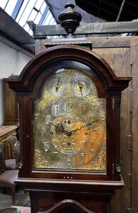 Английские часы 19-век, с музыкой