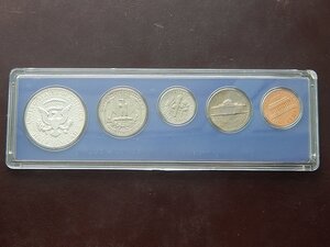 Официальный годовой набор моне США 1967 г.