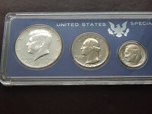 Официальный годовой набор моне США 1967 г.