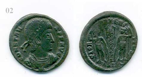 Продам старинную римскую монету времён Цезаря