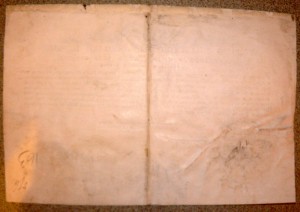Документ на представление к чину поручика, 1852 года