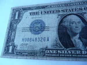 1928 г. США 1 доллар.