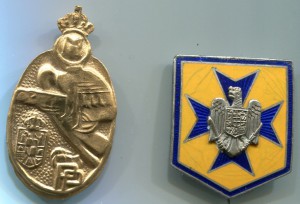 Румыния. знак и кокарда