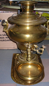 Самовар-красавец, поднос, чаша! Наследник Шапошникова