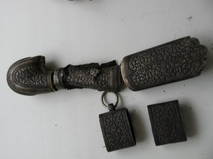 ШАШКА КАЗАЧЬЯ В СЕРЕБРЕ (была)