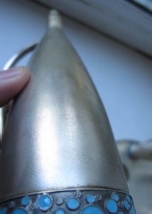 Коньячный набор. Эмаль, серебро 916пр