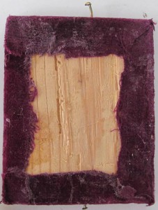 икона св. вмч. Екатерины, серебро. 8,1 на 6,5 см.