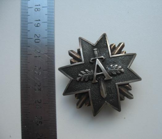 Серебряный знак