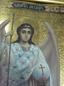 Архангел Михаил, киот.
