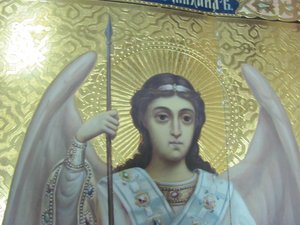 Архангел Михаил, киот.