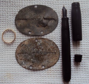 Личные вещи союзников Германии в ВОВ