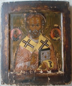 Св.Николай чуд. ковчег, оклад
