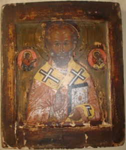 Св.Николай чуд. ковчег, оклад