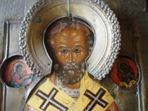 Св.Николай чуд. ковчег, оклад