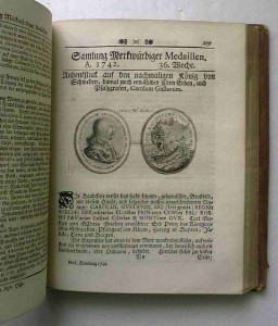 Медали.1742 г.