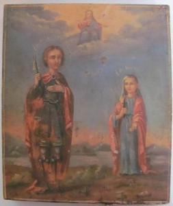 икона св. Феодора Стратилата и св. Надежды