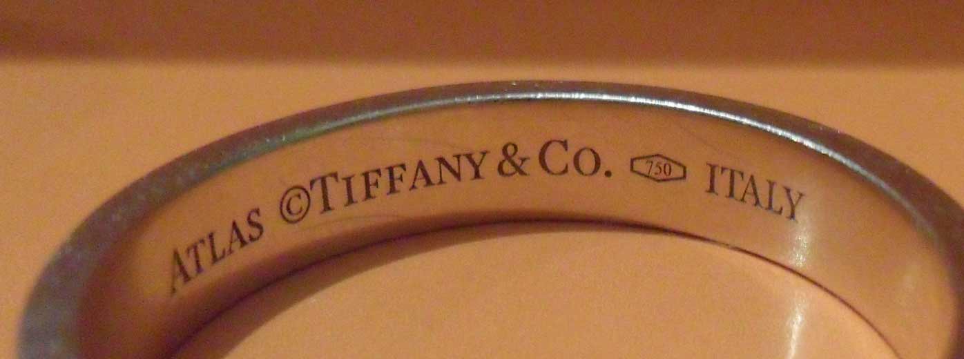 Кольцо Atlas Tiffany & Co