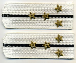 Погоны морские и два шеврона