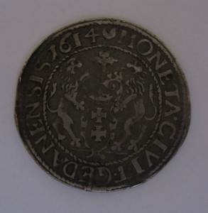 Орт Гданьск 1614 Сигизмунд III