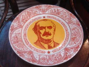 Тарелка агитационная.Болгария.