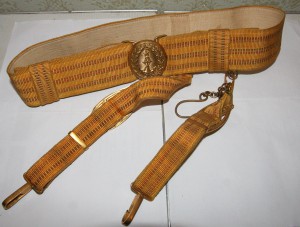 Кортик ВМФ образца 1940 года, безкнопочный + портупея со льв