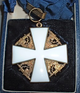 Финляндия Командирский Крест Ордена Белой Розы в Коробке
