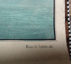 Цветная гравюра CRONSTADT e PIETROBURGO