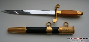 Кортик общевойсковой СССР, ЗиК, состояние, 55 год, в золоте