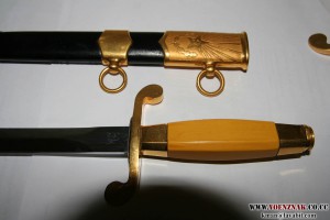 Кортик СССР общевойсковой, в родном золоте, ЗиК, 4349K