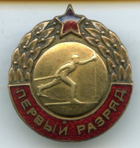 Первый Разряд(Лыжи) на Документе.