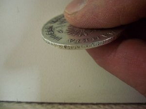 рубль 1718г.