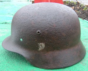 Каска М-35. СС