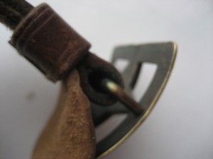 Ремень РККА образца 1935 г с прорезной звездой.