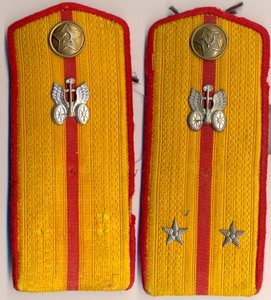 погоны АБТВ и артиллерии офицерские 1943-46гг.