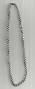 Цепь серебряная"Бисмарк"