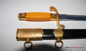 Кортик СССР ВМФ, в родной позолоте, "ЗиК", 3658К, отличное