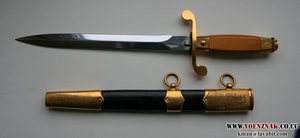Кортик СССР ВМФ "ЗиК" 1955г. № 1549, позолочен, отличное