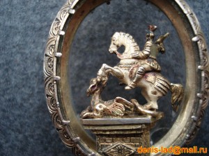 Повеска........КУЛОН...... "Георгий Победоносец"....красивый