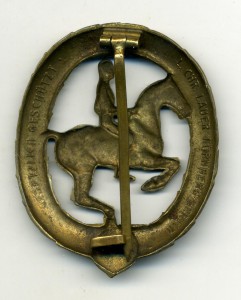 3 Рейх, наездник, бронза, производитель Лауер