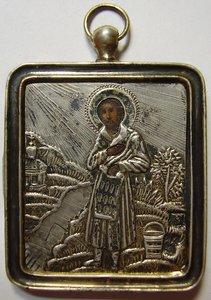 Св. Симеон Верхотурский, серебро, 84пр.