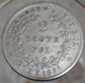 2 ZLOTE 1831г  "востание"