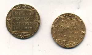 Дукаты 1818,1829гг.