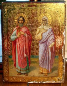 Святые мученики Адриан и Наталия