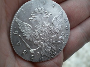 Рубль 1764 ММД
