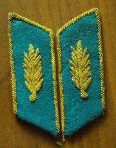 Петлицы и три пары погон генерал майора ВВС