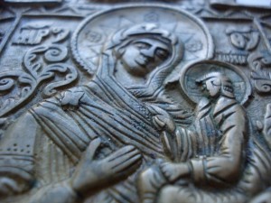 Складень БМ Тихвинская.